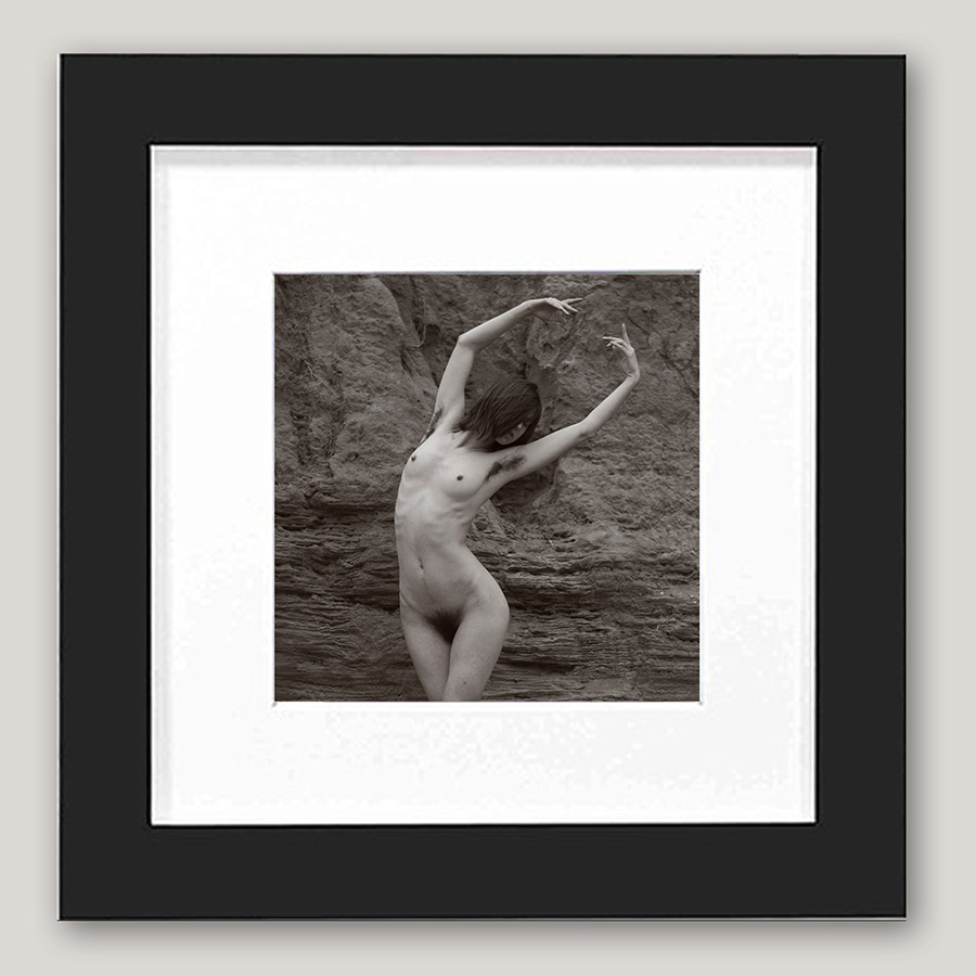 Kyotocat “Beach Rocks” 52 – 6×6 mini framed