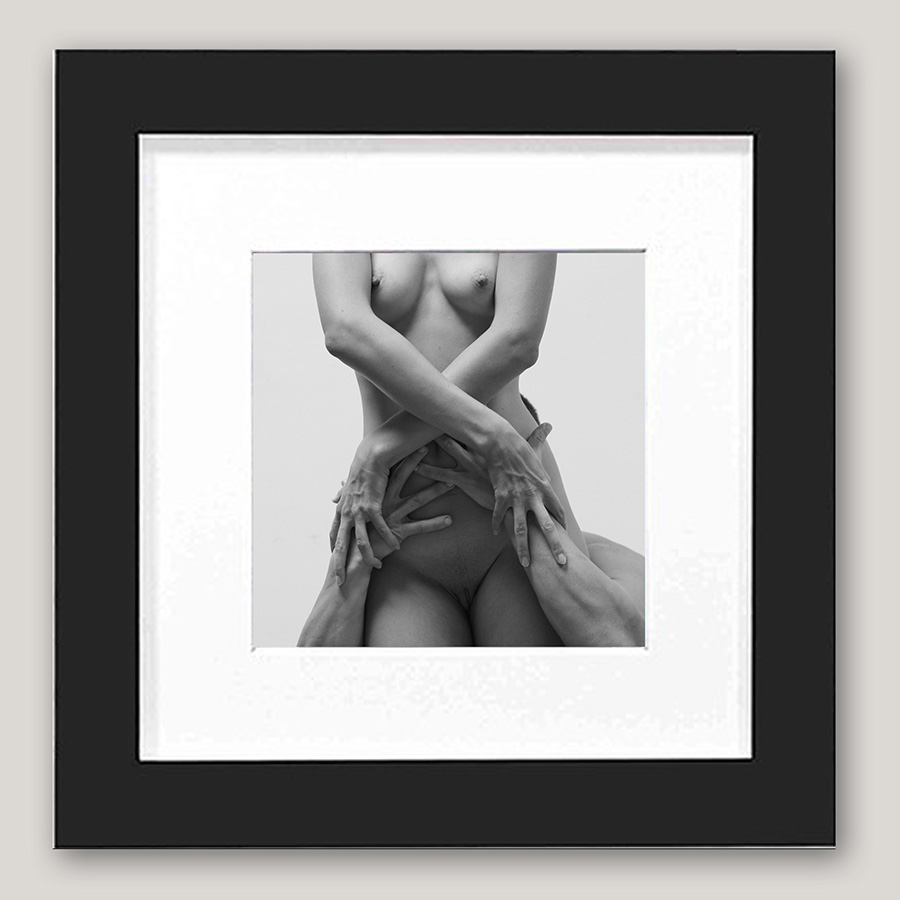 Lauren Crist “Hands” 283 – 6×6 mini framed